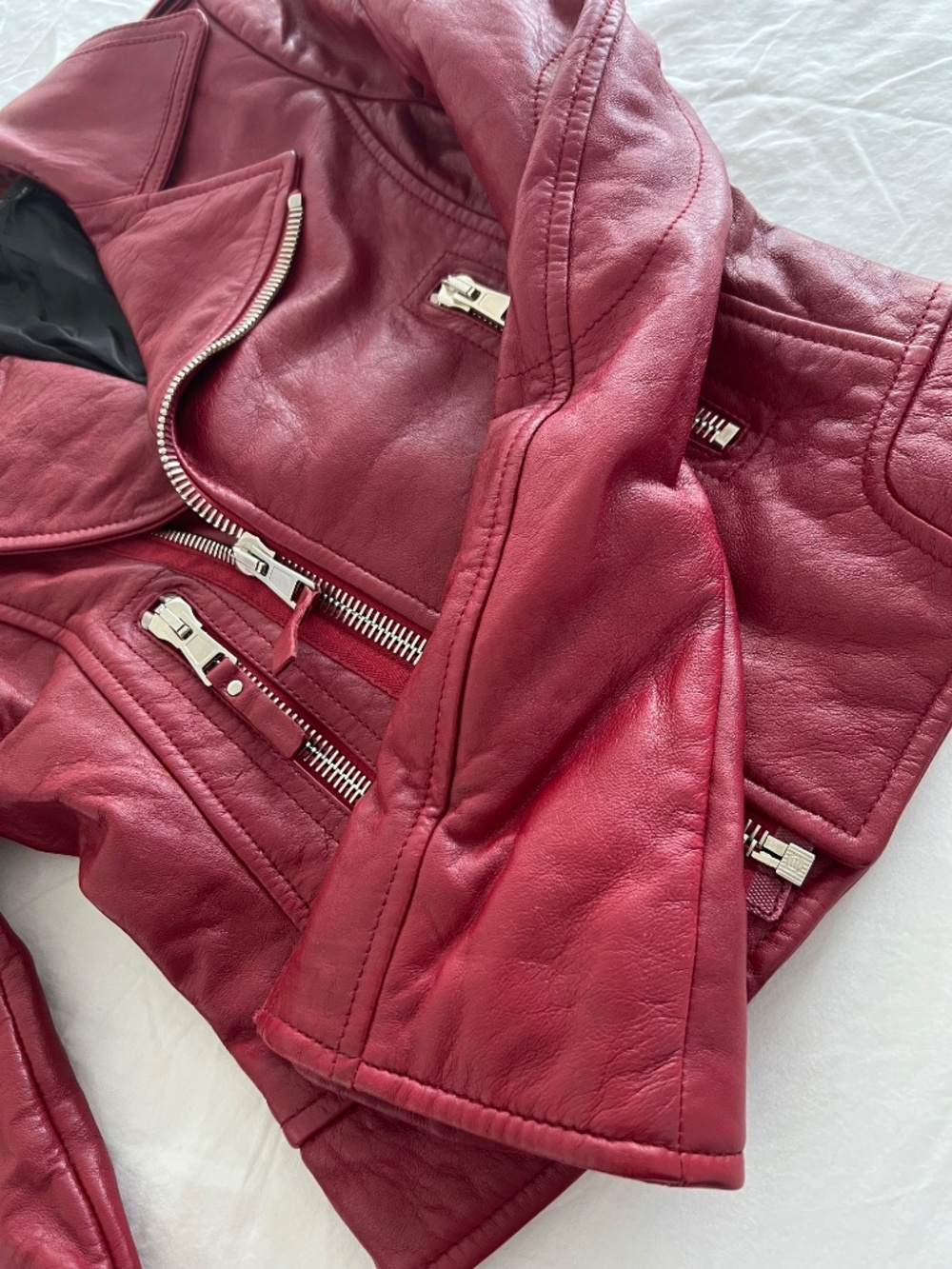 Authentic Balenciaga Leather jacket - Picture 5 of 11
